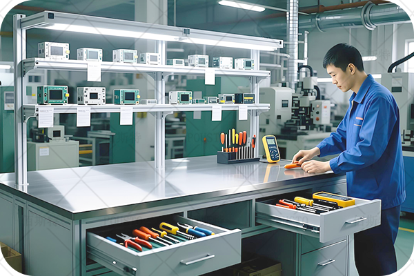 物流管理,臨時(shí)儲(chǔ)存,工具擺放